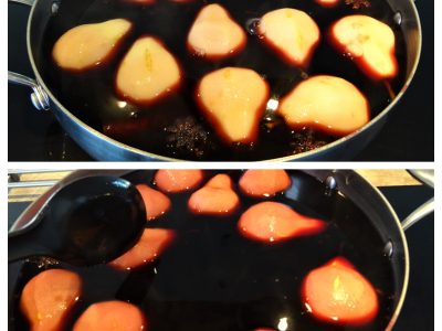 Poires au beaujolais en conserve - 4