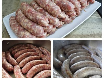 Saucisses confites en conserve maison - 2