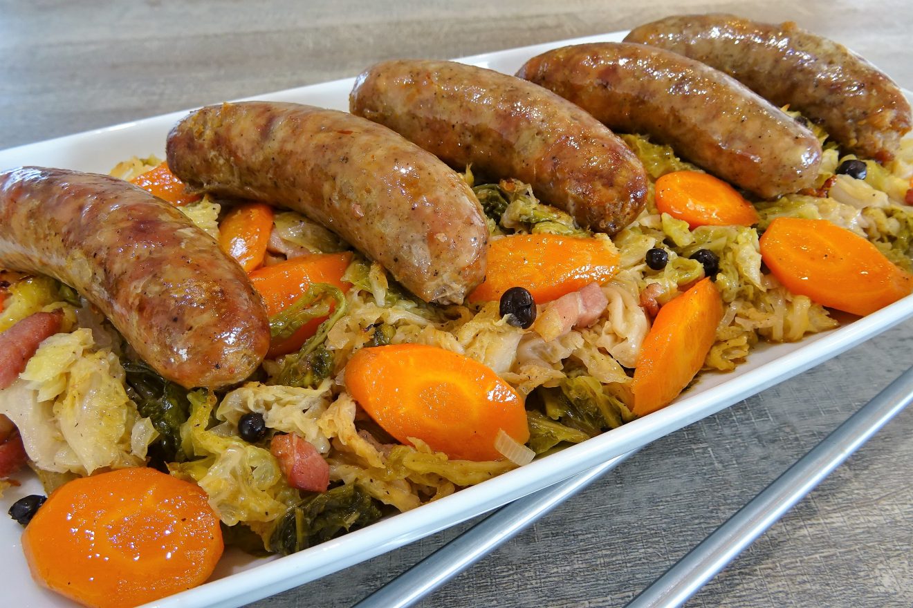 SAUCISSES CONFITES EN CONSERVE MAISON 609