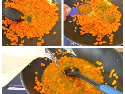 Soupe de poulet curry coco - 5