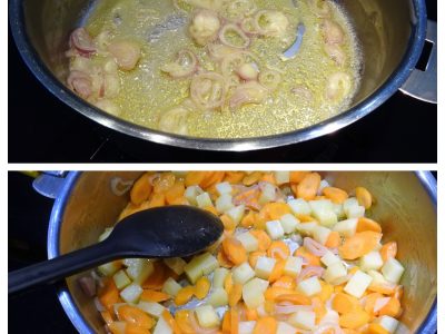 Velouté de carottes aux quenelles - 3