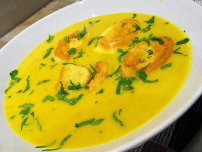 Velouté de carottes aux quenelles - 7