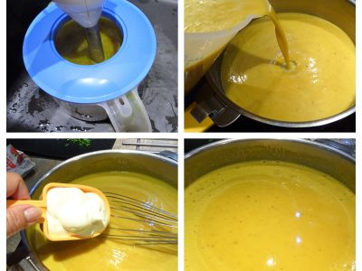 Velouté de carottes aux quenelles - 5