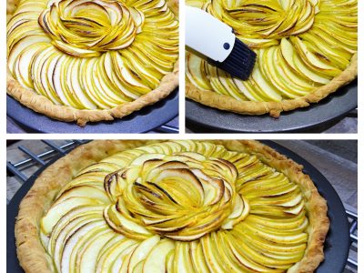 Tarte aux pommes et miel de mandarine - 7