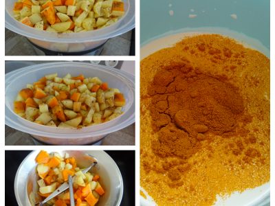 Purée de potiron et pommes de terre - 3