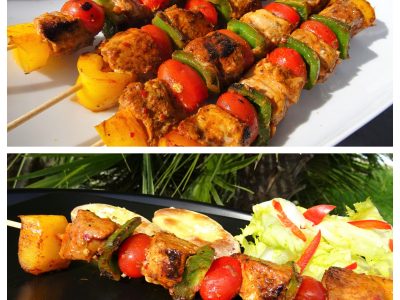 Brochettes de porc marinade cajun - 6