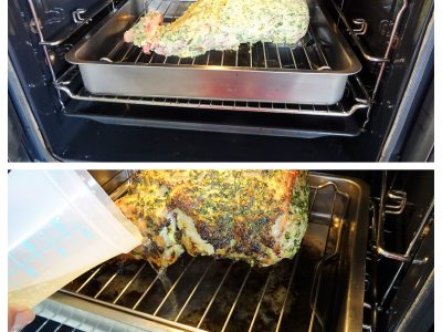 Gigot au beurre d'ail - 5