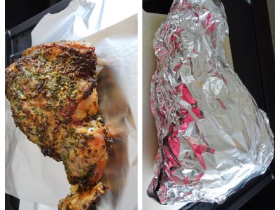 Gigot au beurre d'ail - 6