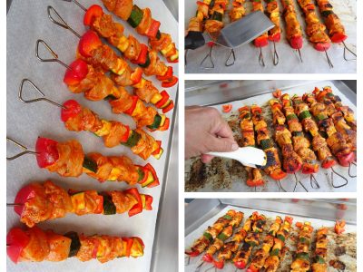 Brochettes de poulet au paprika fumé - 6