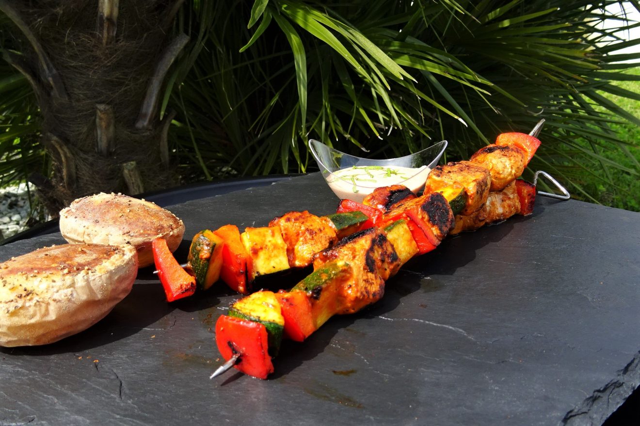 BROCHETTES DE POULET AU PAPRIKA FUME 544