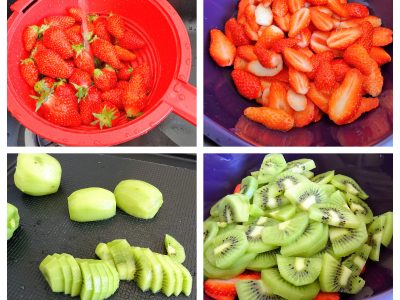 Soupe de fraises et kiwis - 2