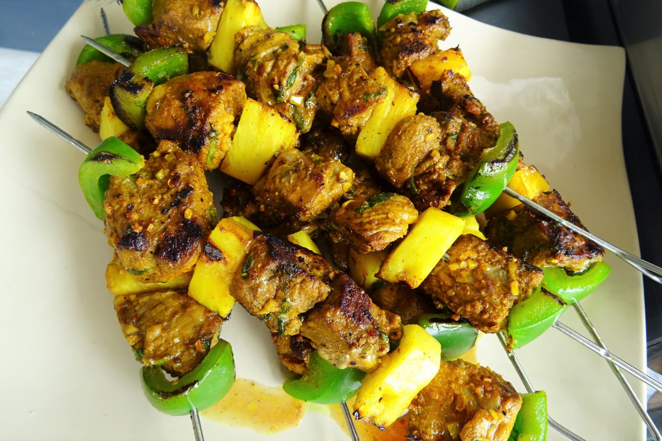 BROCHETTES DE GIGOT AU CURRY 873