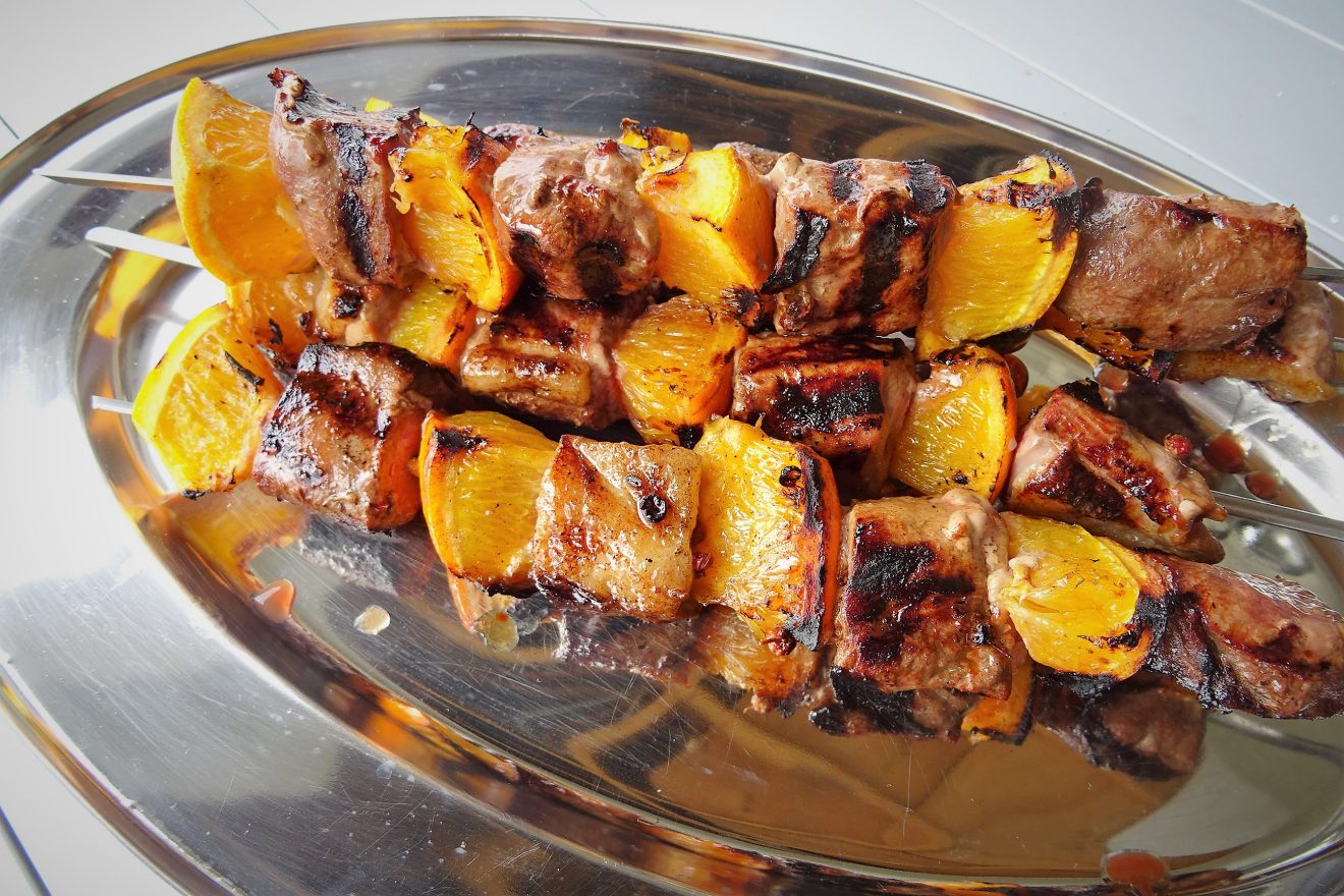 BROCHETTES DE MAGRETS A L’ORANGE 804