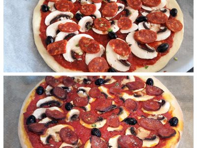 Pizza au chorizo - 3