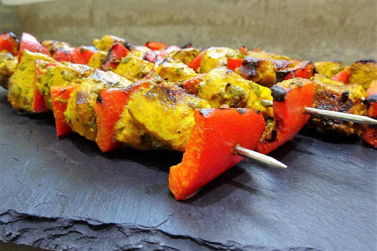 BROCHETTES DE POULET A LA SAUGE 326