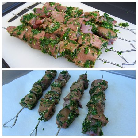 Brochettes de foie de veau - 3