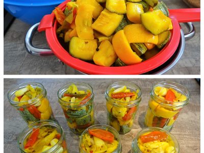 Pickles de courgettes au curry - 7