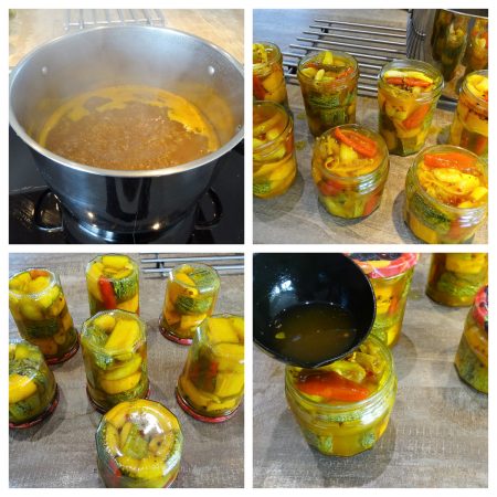 Pickles de courgettes au curry - 8