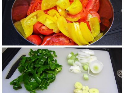 Bouillon de tomates aux pâtes - 2