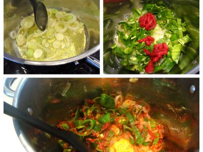 Bouillon de tomates aux pâtes - 3