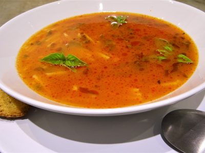 Bouillon de tomates aux pâtes - 8