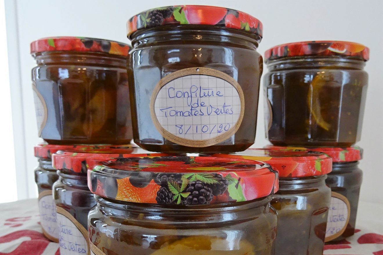 CONFITURE DE TOMATES VERTES 415