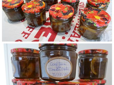 Confiture de tomates vertes - 8