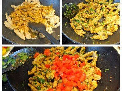 Curry de dinde à la crème de coco - 5