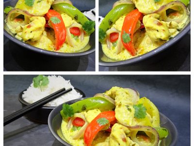 Curry de dinde à la crème de coco - 8
