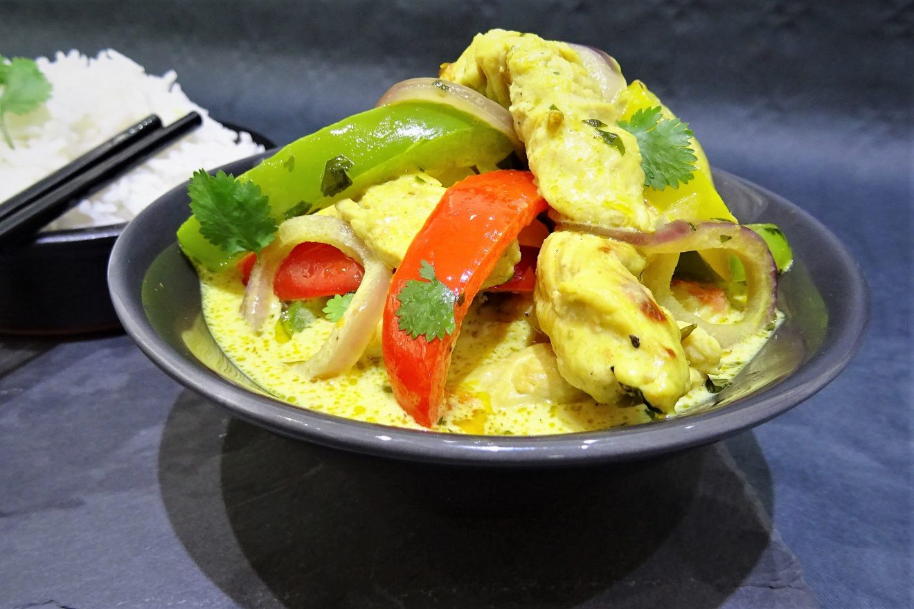 CURRY DE DINDE A LA CREME DE COCO 873