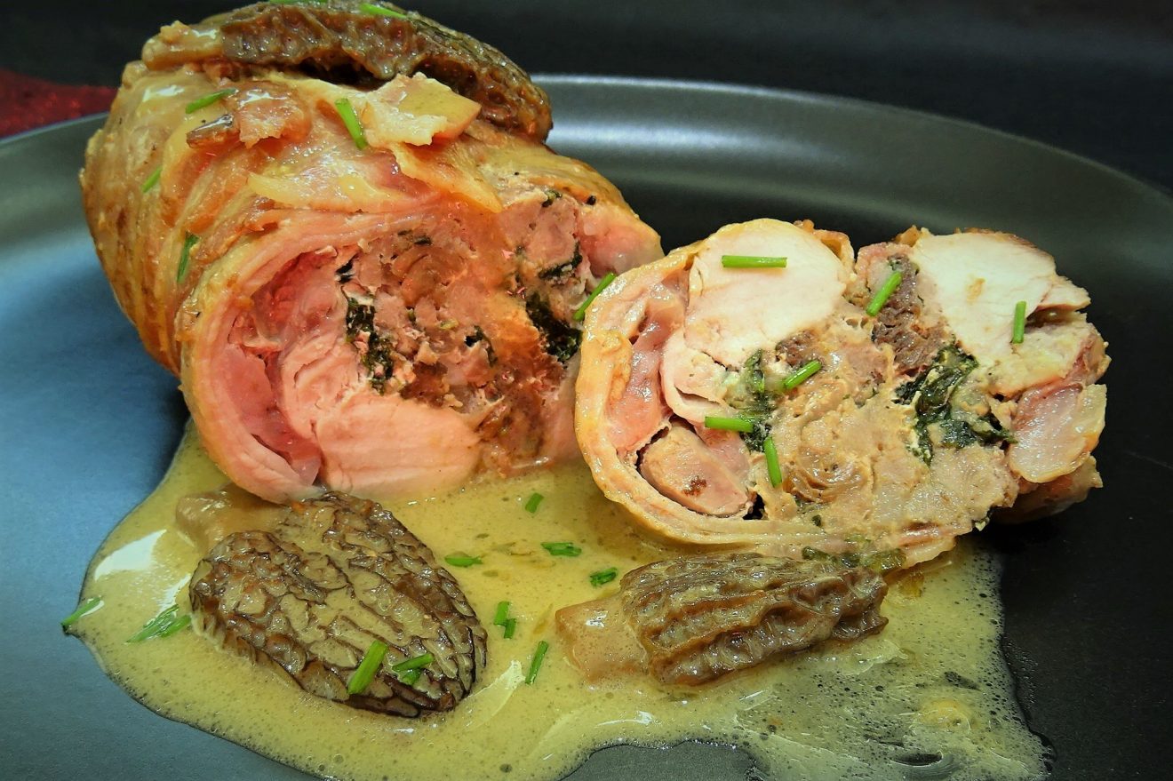 RABLES DE LAPIN FARCIS AUX MORILLES 972 3