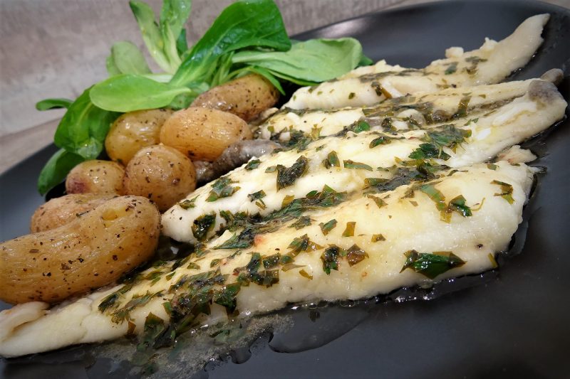 Filets de carrelet meunière - 1