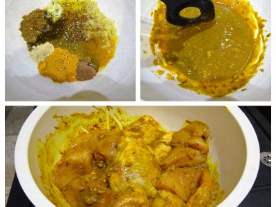 Tajine de poulet aux agrumes - 2