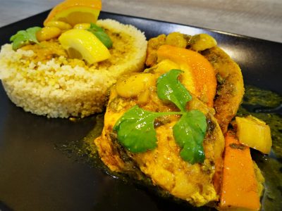 Tajine de poulet aux agrumes - 6