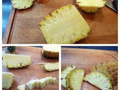 Brochettes de magret à l'ananas - 4