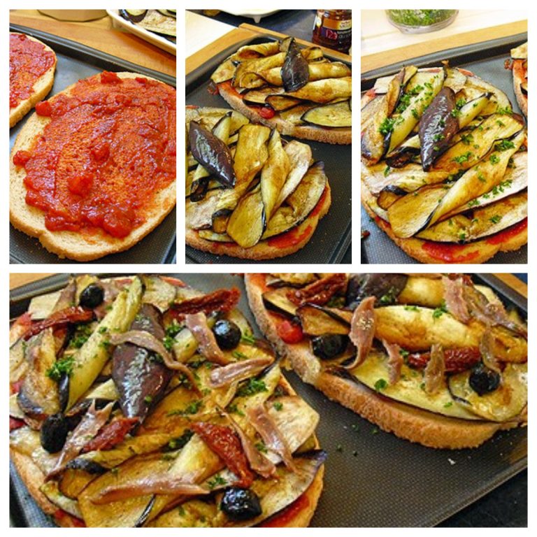 Bruschetta aux aubergines La recette facile par Toqués 2 Cuisine
