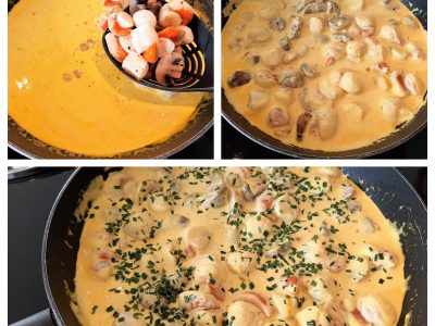 Crêpes aux noix de St Jacques - 7