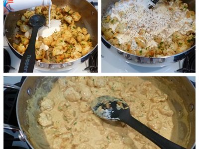 Curry de pâtes au chou-fleur - 5