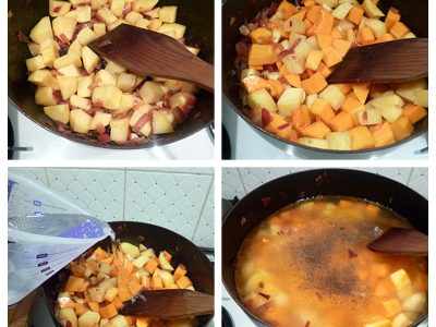 Soupe de courge au chorizo - 4