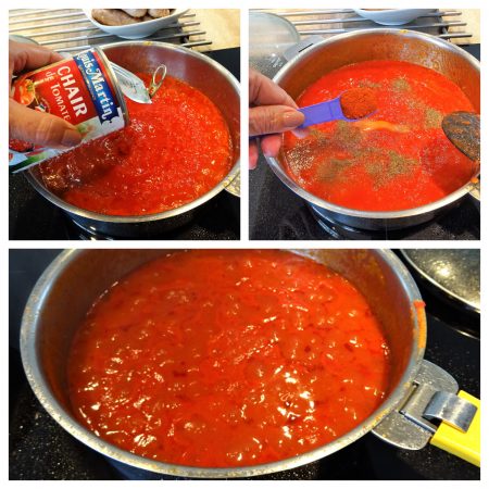 Saucisses de Toulouse en sauce tomate - 4