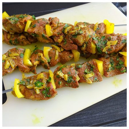 Brochettes de magret au ras el hanout - 4