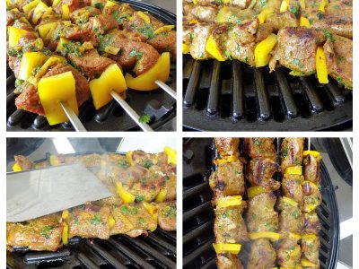 Brochettes de magret au ras el hanout - 5