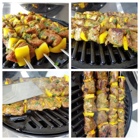 Brochettes de magret au ras el hanout - 5