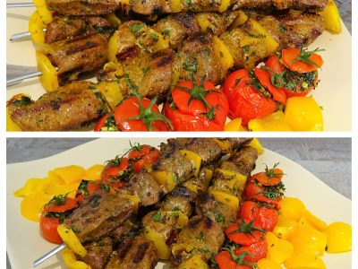 Brochettes de magret au ras el hanout - 6