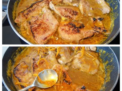 Foie de veau à l'orange - 7