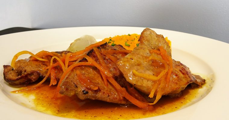 Foie de veau à l’orange