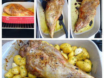 Gigot d'agneau au miel et piment d'Espelette - 4