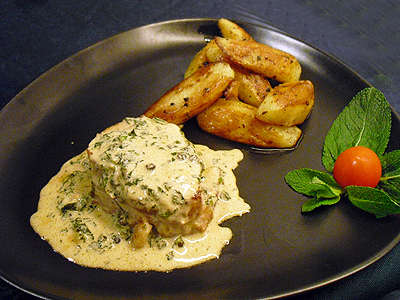 Grenadins de veau à la menthe et poivre vert - 6