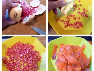 Salade de cresson au saumon fumé - 4
