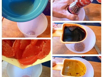 Salade de cresson au saumon fumé - 5